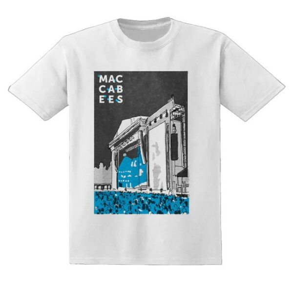 kenny The Maccabees Merch All Points East White Shirt1