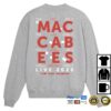 kenny The Maccabees Merch The Maccabees 2025 Grey Tour Crewneck