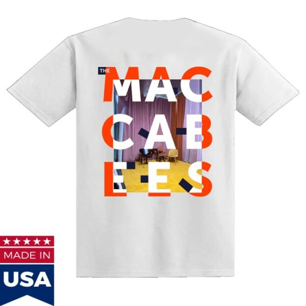 kenny The Maccabees Merch The Maccabees 2025 Tour White Shirt