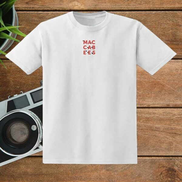 kenny The Maccabees Merch The Maccabees 2025 Tour White Shirt1