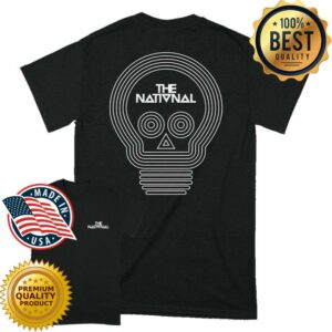 kenny The National Merch Shop Store Lightbulb Skull Shirt