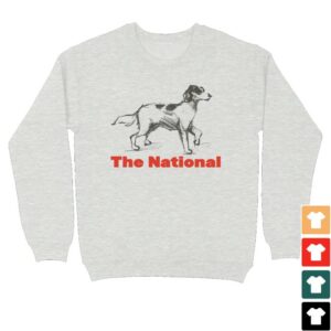 kenny The National Online Store Merch Dog Crewneck Sweatshirt kenny The National Online Store Merch Dog Crewneck Sweatshirt