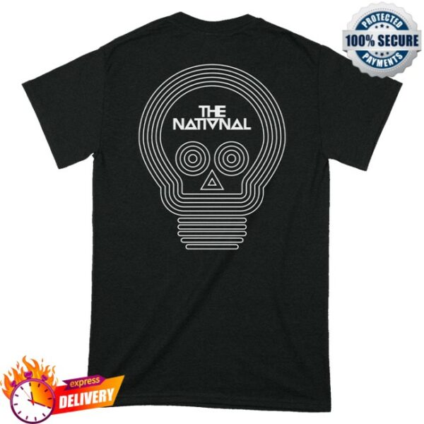 kenny The National Online Store Merch Lightbulb Skull Shirt
