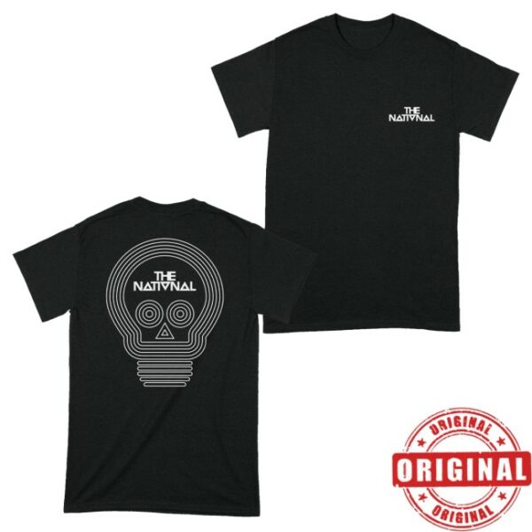 kenny The National Online Store Merch Lightbulb Skull Shirt1
