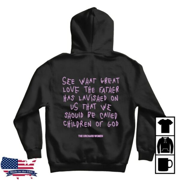 kenny The Orchard Women Merch Store Good Father Hoodie Black
