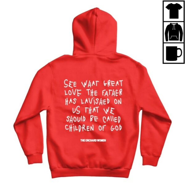 kenny The Orchard Women Merch Store Good Father Hoodie Red