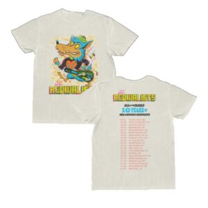 kenny The Revivalists Merrch Store Fall 2025 Tour Shirt