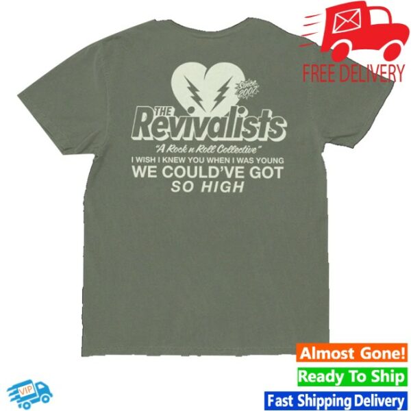 kenny The Revivalists Merrch Store Wish I Knew You Lyric Shirts