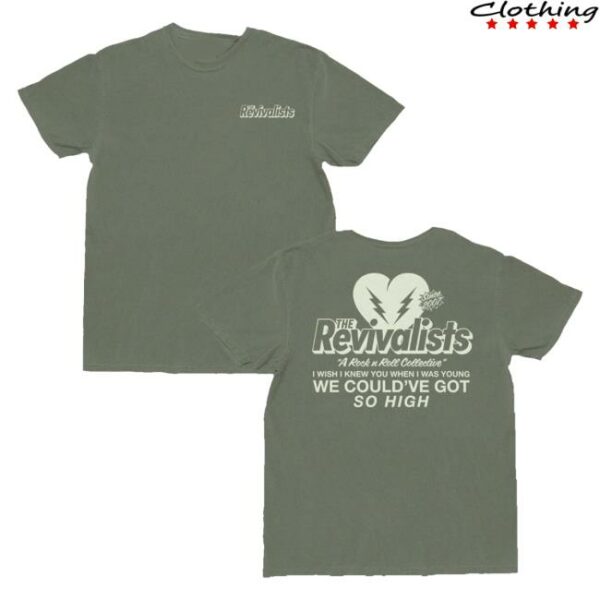 kenny The Revivalists Official Merch Shop Store Wish I Knew You Lyric Shirt