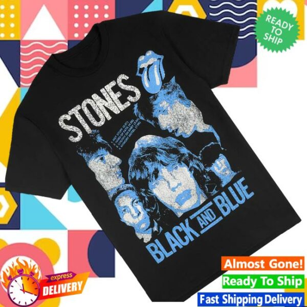 kenny The Rolling Stones Merch Shop Store Black And Blue Black Shirts