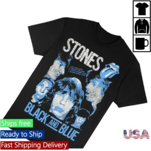 kenny The Rolling Stones Merch Shop Store Black And Blue Black Shirtss kenny The Rolling Stones Merch Shop Store Black And Blue Black Shirtss