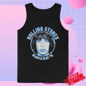 kenny The Rolling Stones Merch Shop Store Black And Blue Mick Jagger Tank Top kenny The Rolling Stones Merch Shop Store Black And Blue Mick Jagger Tank Top
