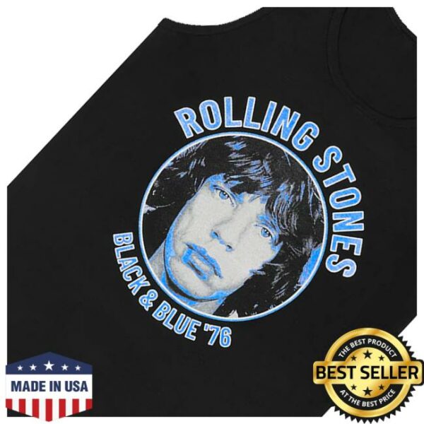 kenny The Rolling Stones Merch Shop Store Black And Blue Mick Jagger Tank Topw