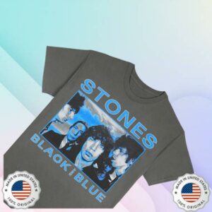 kenny The Rolling Stones Merch Shop Store Black And Blue Shirtw