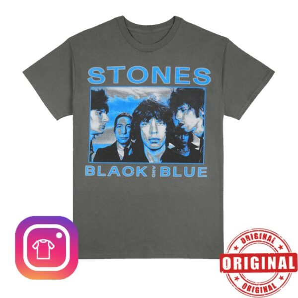 kenny The Rolling Stones Shop Merch Store Black And Blue Charcoal Shirt