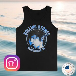kenny The Rolling Stones Shop Merch Store Black And Blue Keith Richards Tank Top