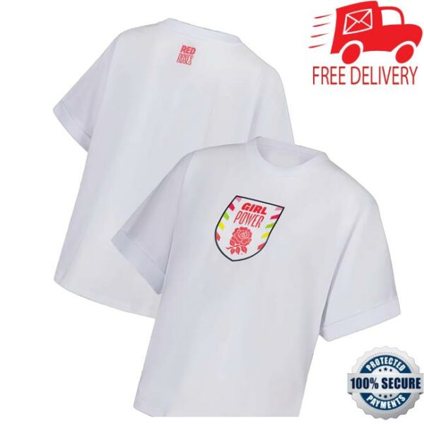 kenny The Spice Girls Merch Shop Store Red Roses X Spice Girls White Shirtw