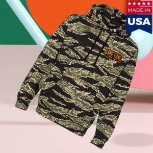 kenny The Von Store Merch Gang Gang Patch Tiger Camo Hoodie0
