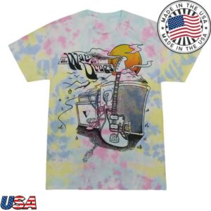 kenny The War On Drugs Merch Shop Store Guitar Scene Tie Dye Shirt