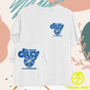 kenny The War On Drugs Merch Shop Store Live 2025 White Shirt