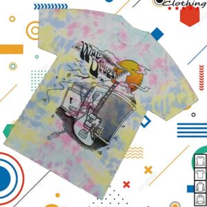 kenny The War On Drugs Merch Store Guitar Scene Tie Dye Shirts