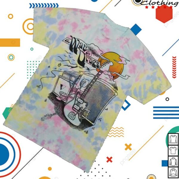 kenny The War On Drugs Merch Store Guitar Scene Tie Dye Shirts