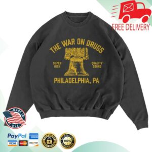 kenny The War On Drugs Store Merch The War On Drugs Bell Crewneck0