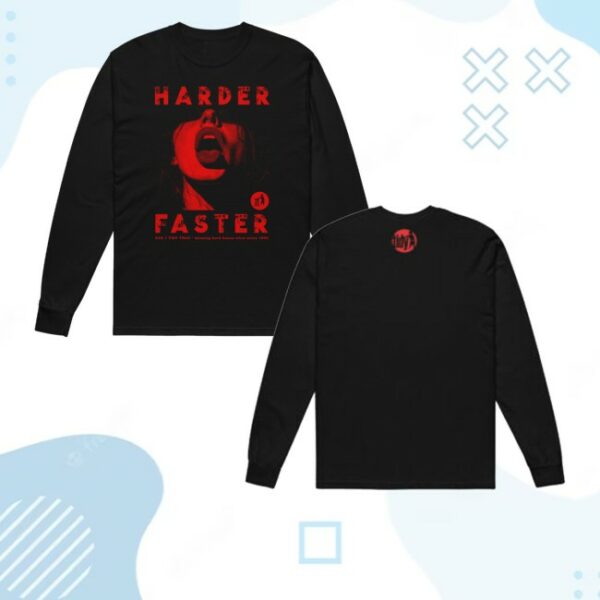 kenny Tidy Trax Merch Store Harder Xxx Unisex Long Sleeve Shirtss