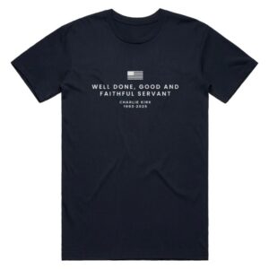 kenny Tpusa Merch Faithful Servant Memorial Tee