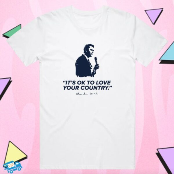 kenny Tpusa Merch Love Your Country Tee 1