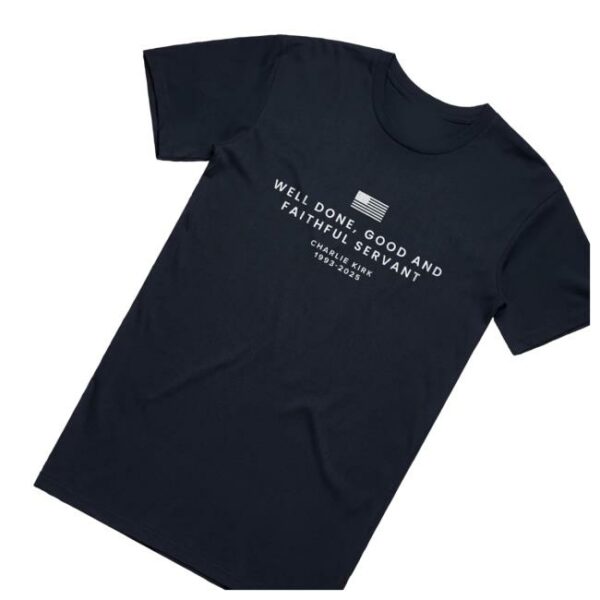 kenny Tpusa Merch Shop Charlie Kirk Faithful Servant Memorial Shirtwe