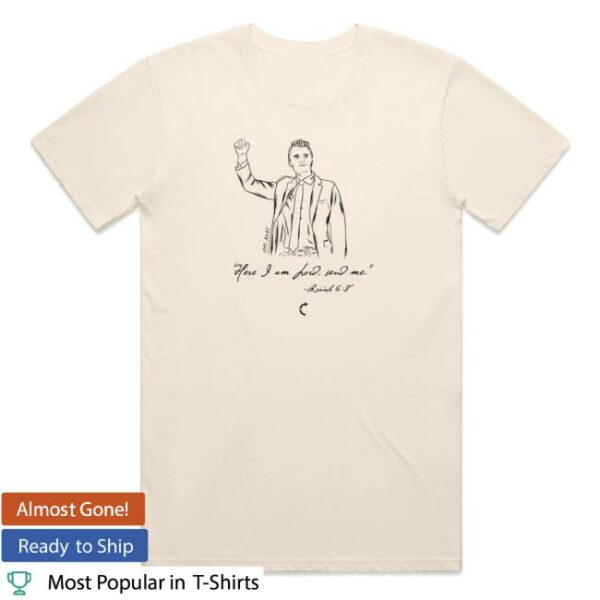 kenny Tpusa Merch Shop Charlie Kirk Send Me Shirt