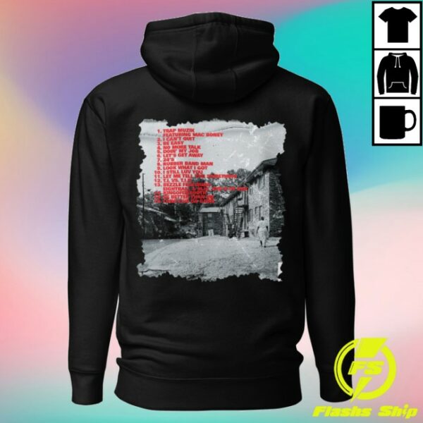 kenny Trap Muzik Merch 20Th Anniversary Hoodie Black0