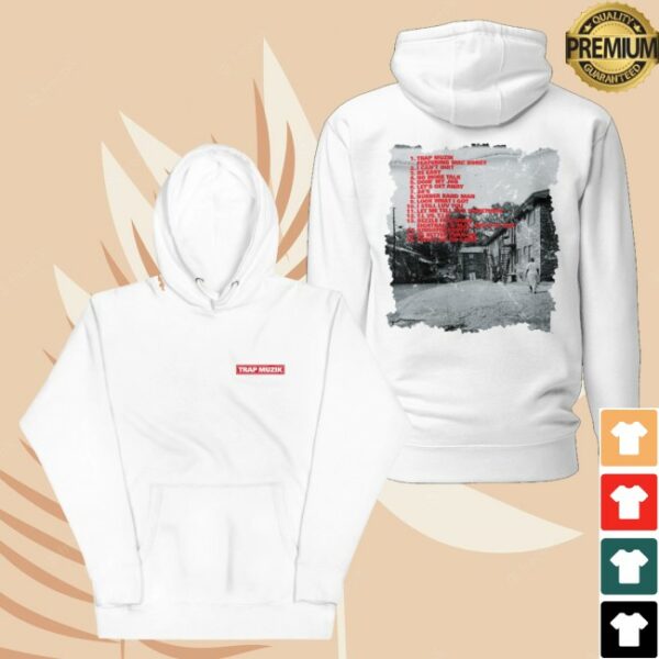 kenny Trap Muzik Merch 20Th Anniversary Hoodie White0
