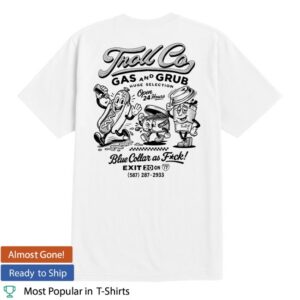 kenny Troll Co Clothing Merch Store Mens Gas And Grub Shirt