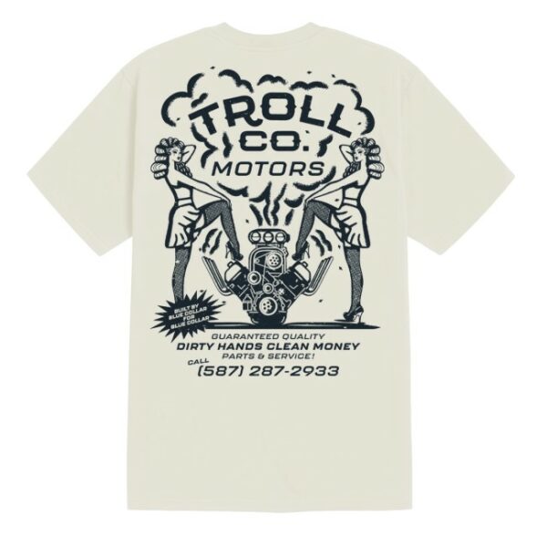 kenny Troll Co Clothing Merch Store Mens Troll Co Motors Shirt