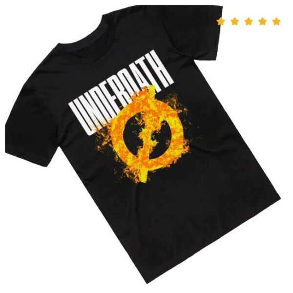 kenny Twisted Thread Merch Shop Store Underoath Symbol On Fire Shirts