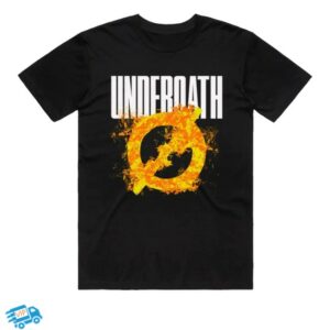 kenny Twisted Thread Merch Store Underoath Symbol On Fire Black Shirt kenny Twisted Thread Merch Store Underoath Symbol On Fire Black Shirt