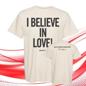 kenny Tyler Ballgame Merch Shop Store I Believe In Love Shirt