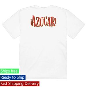 kenny Universal Music Store Merch Azucar! Multicolor White Tee 1