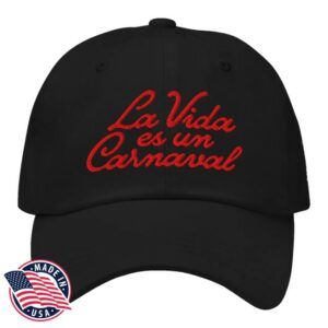 kenny Universal Music Store Merch La Vida Es Un Carnaval Black Dad Hat