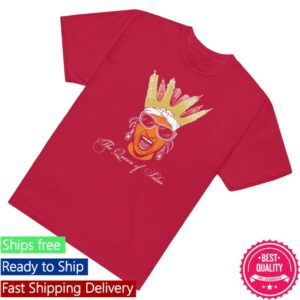 kenny Universal Music Store Merch The Queen Of Salsa Red Tee0