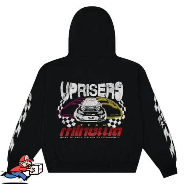 kenny Uprisers Merch Uprisers X Minowa Full Zip Hoodie