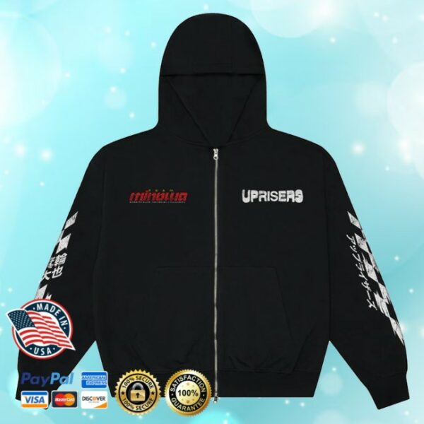 kenny Uprisers Merch Uprisers X Minowa Full Zip Hoodie0