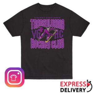 kenny Violent Gentlemen Hockey Club Merch Store Transylvania Hc Garment Dye Black Shirt