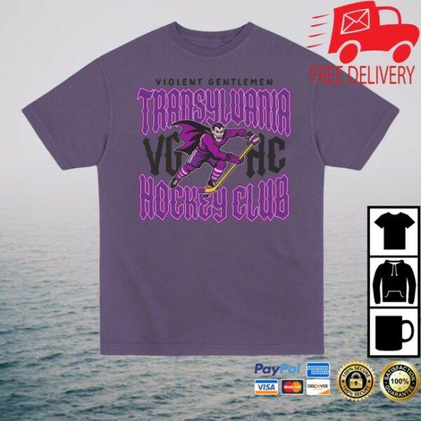 kenny Violent Gentlemen Hockey Club Merch Store Transylvania Hc Garment Dye Shirt