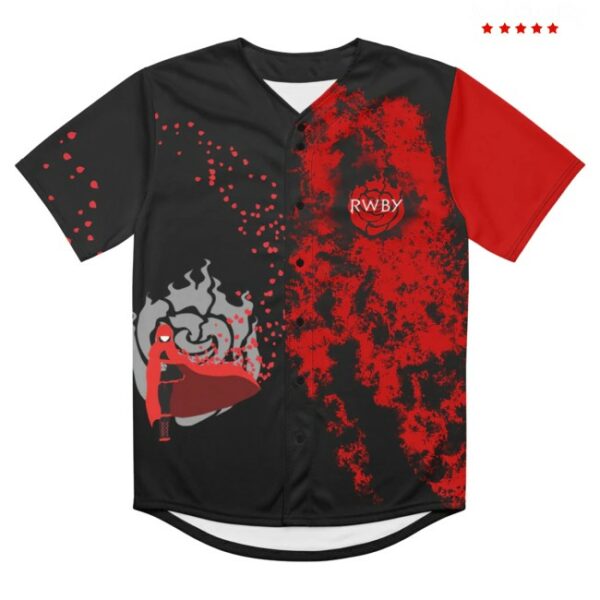 kenny Viz Shop Merch Rwby Ruby Rose Baseball Jersey0