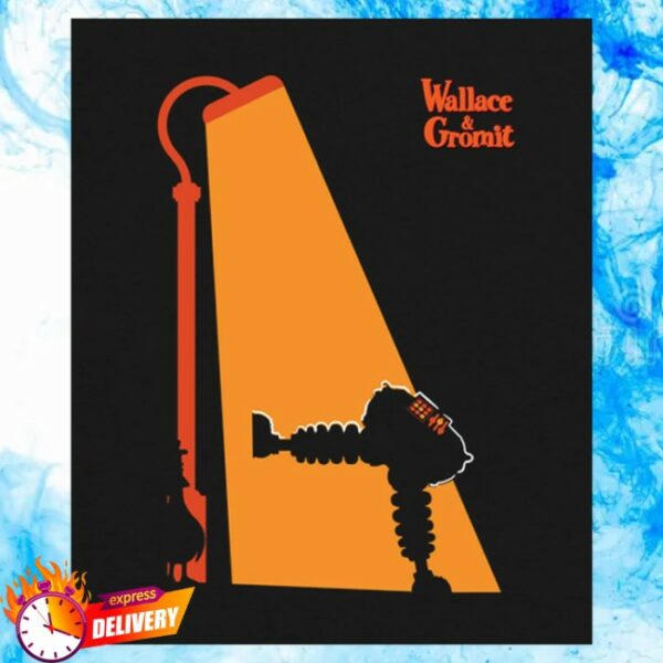 kenny Wallace And Gromit Store The Wrong Trousers Lamp Post Oversized Jumper1
