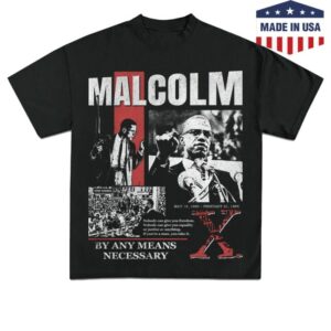 kenny Wear Icy Merch Store Malcolm X Legacy Graphic Shirt