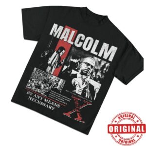 kenny Wear Icy Merch Store Malcolm X Legacy Graphic Shirts